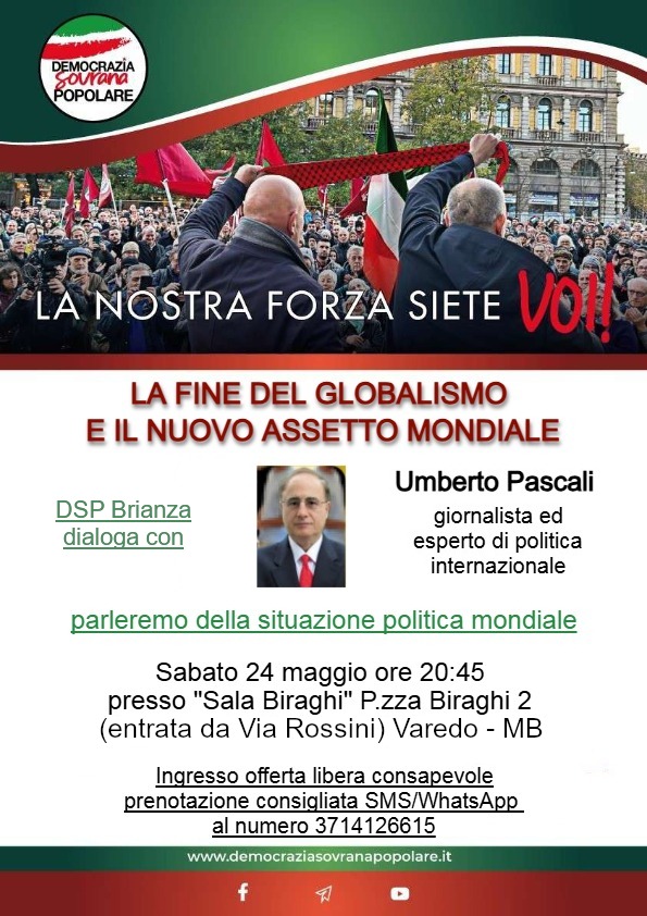 La fine del globalismo e il nuovo assetto mondiale