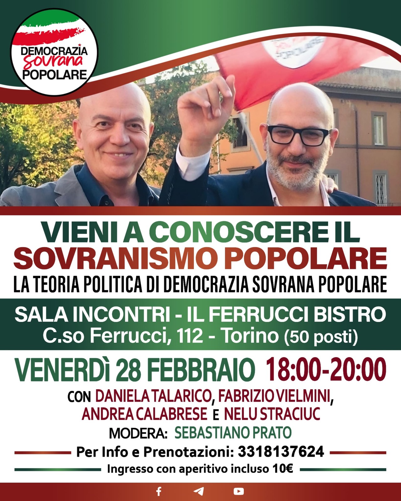 Vieni a conoscere il SOVRANISMO POPOLARE